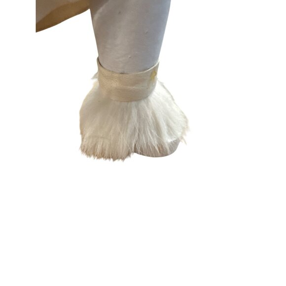 Vintage Vera Hudson Kachina Buffalo Warrior Handcrafted Figurine Sculpture White - Picture 9 of 12